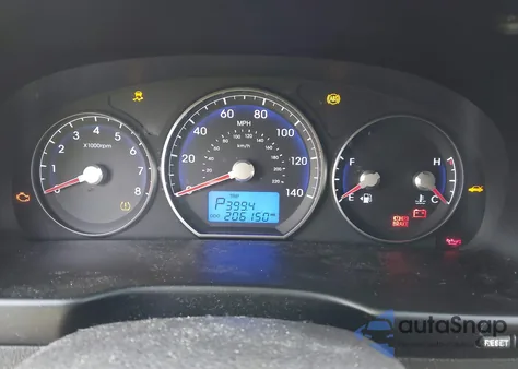 2010 Hyundai Santa Fe Gls from USA, damaged, VIN 5NMSG3AB0AH403998